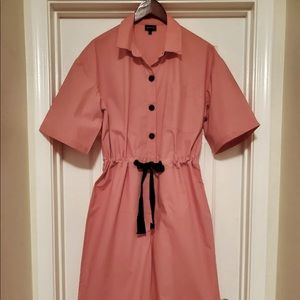 CUTE cropped jumpsuit in 100% cotton! Versatile - could fit sizes 10-14.